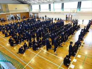 １年間皆勤賞（２年生）2