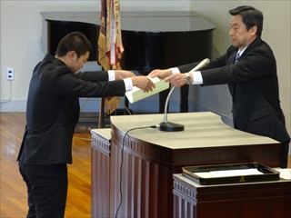 １年間皆勤賞（専攻科１年生）2