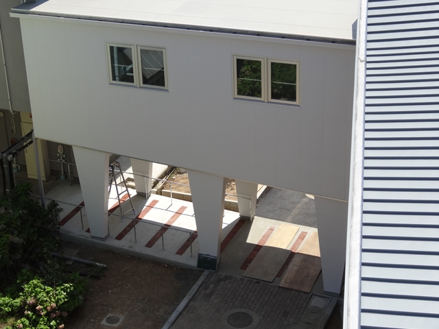 管理棟工事2 管理棟工事2