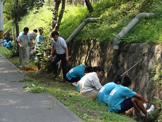 校内美化作業4 校内美化作業4