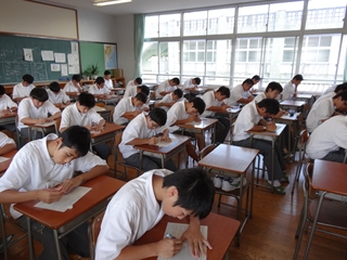 校内検定(1E)