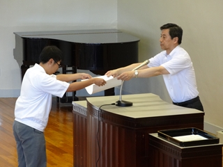 表彰式7 表彰式7