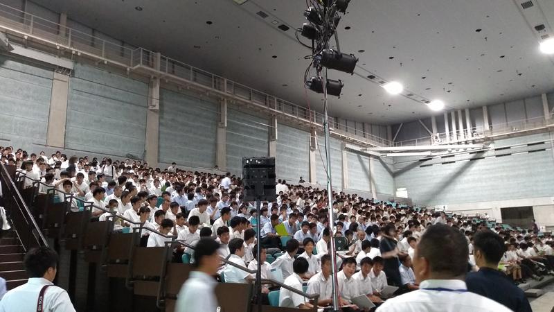 県内から大勢の高校生が集まりました！