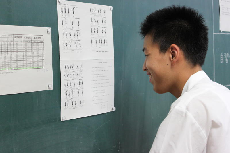 １年生　すみずみまで確認