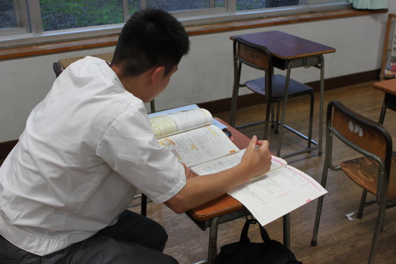 ３年生　黙々と