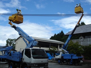 高所作業車7