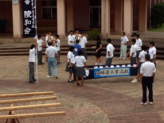 おくんち祭り練習1