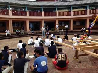 おくんち祭り練習8