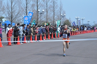 フィニッシュ前