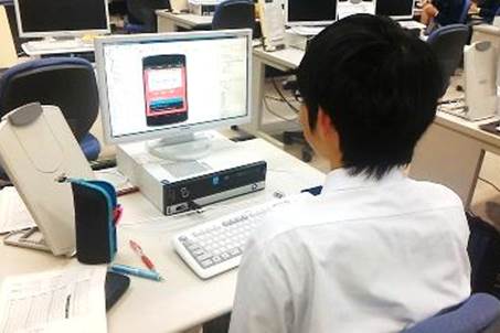 プログラミング　授業風景