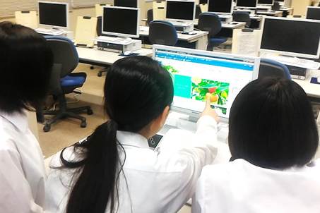 電子商取引　授業風景