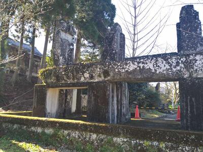 百太郎溝取入口旧樋門