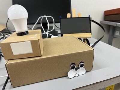 ラズベリーパイを用いた自動点灯装置