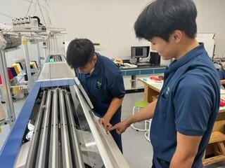 自動ニット機　運転