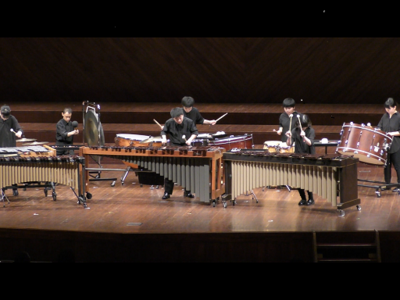 アンサンブル部の演奏の様子