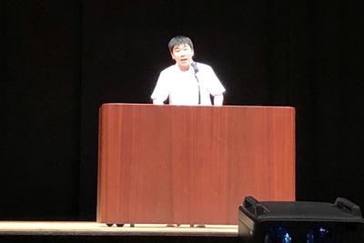 弁論発表の様子