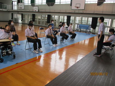 新入生歓迎会の様子