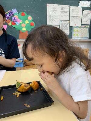 食べるたびに『カリッ』といい音がしたよ！