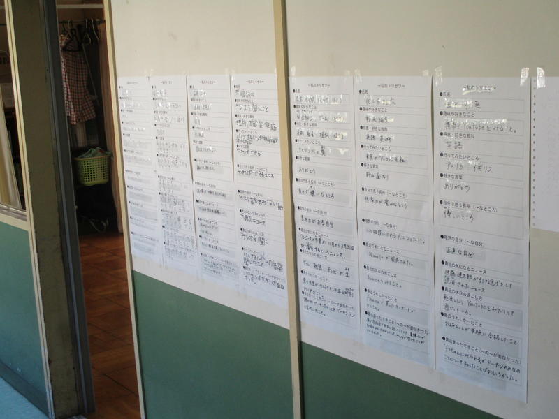 プロフィールシート