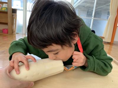 大根を『ガブリッ』！