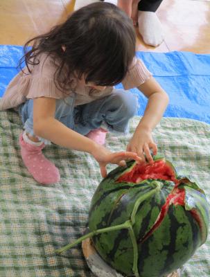 ついに割れた！やった！