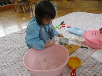 寒天で遊んだよ！