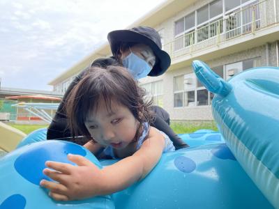 お水が気持ちいいね！