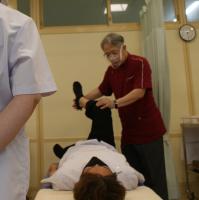 実技指導の様子です。