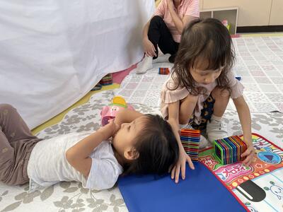 2人で一緒だと楽しいね！