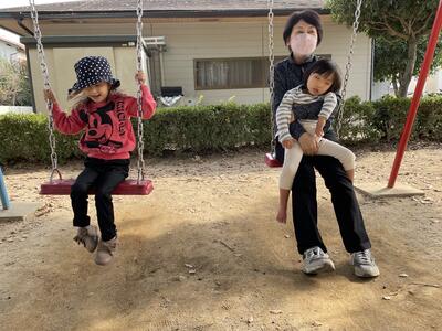 公園に行ったよ。