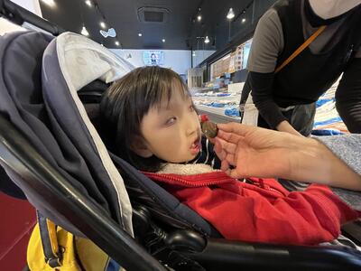 クンクン、貝のにおいがしたかな？