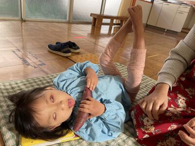 お芋　大きい！