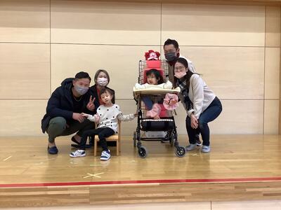 お父さん、お母さん来てくれてありがとう！