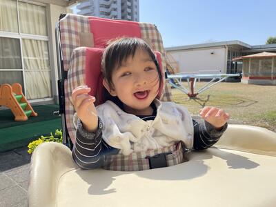 春がきた！お外が暖かいな！