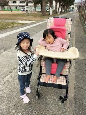 少し前の写真。２人で一緒に！