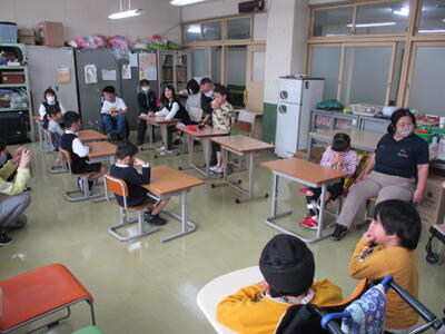 小学部のお友達がいっぱい！