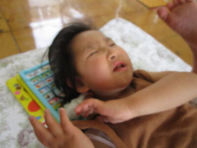 トマトを舐めたよ！