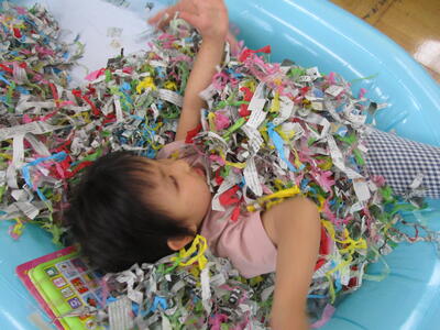 ふわふわのお布団　気持ちいいよ！