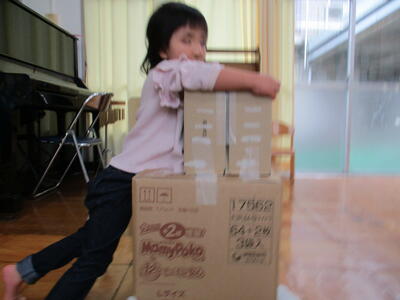 やったー！立っちできたよ！