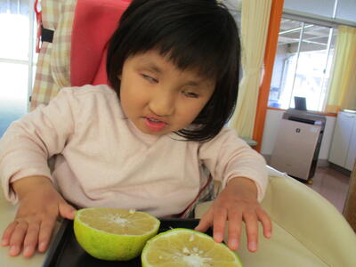 酸っぱい匂いがする！