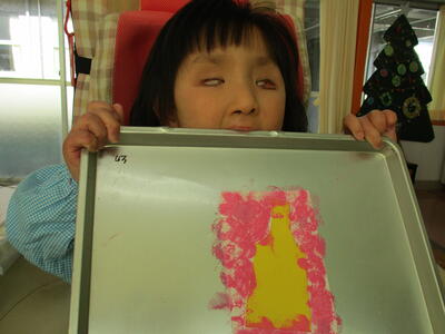 いっぱい押したよ！