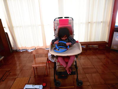 学習発表会の練習頑張っています。