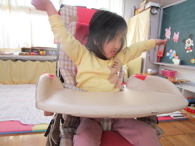 学校　おちつくー！