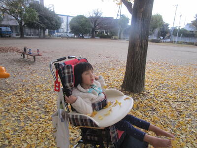 お友達と一緒で楽しいな！