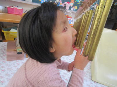 きれいな音がするよ！