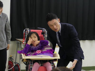 シンデレラごっこ　パパが王子様！