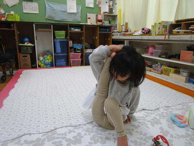 身体柔らかいよ！