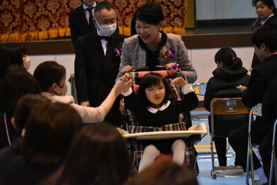 みんなに、祝福してもらいました。