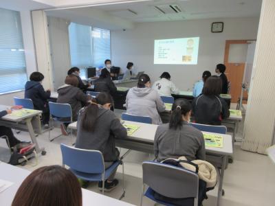 保健師さん向け研修会の様子（人吉・球磨地域）