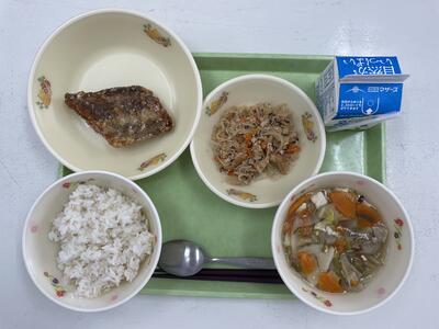 １０月１１日の献立